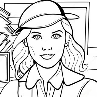 Nancy Drew Mystery Coloring Page 44882-35984