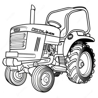 Kubota Coloring Pages