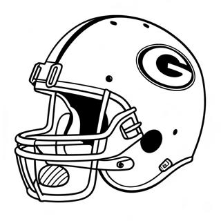 Green Bay Packers Logo Coloring Page 4491-3760