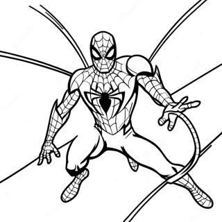 Infinity War Iron Spider Coloring Pages