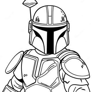 Boba Fett In Action Coloring Page 44943-36033