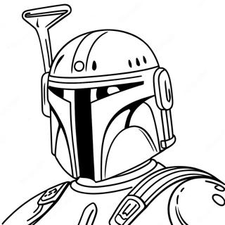 Boba Fett In Action Coloring Page 44943-36034