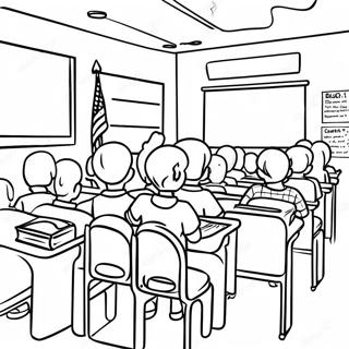 Back To School 3rd Grade Coloring Pages