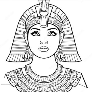 Cleopatra Coloring Pages