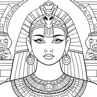 Cleopatra Coloring Pages