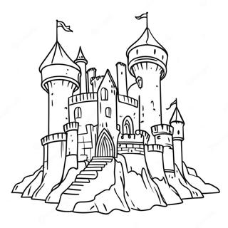 Medieval For Adults Coloring Pages