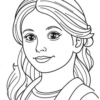 Girl Coloring Pages