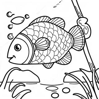 Gone Fishing Coloring Page 45022-43061