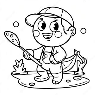 Gone Fishing Coloring Pages