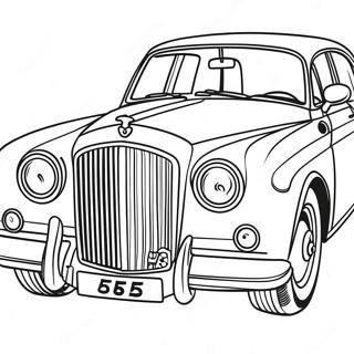 Bentley Car Coloring Page 45042-36107