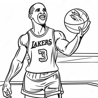 Magic Johnson Coloring Pages