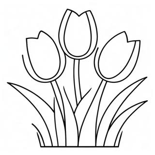 Easter Flowers Coloring Pages