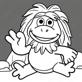 Fraggle Rock Coloring Page 45092-36143