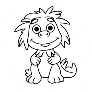 Gobo The Fraggle Coloring Page 45093-36153