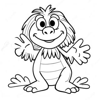 Gobo The Fraggle Coloring Page 45093-36155