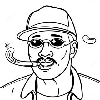 Pop Smoke Coloring Page 45132-36178