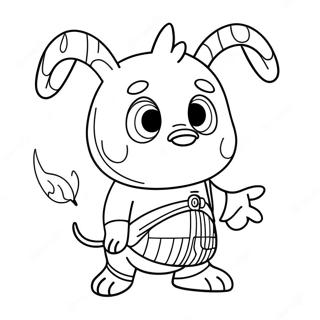 Pibby Glitch Character Adventure Coloring Page 45143-36192