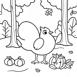 Colorful Bobbie Goods Autumn Scene Coloring Page 45173-36215