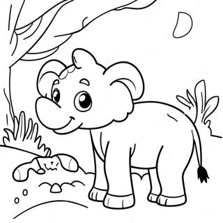 Zoo Animal Coloring Pages