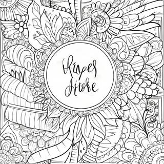 Inspirational Calligraphy Bible Verse Coloring Page 45203-36237