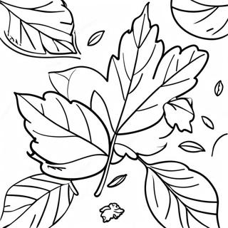 Kindergarten Fall Coloring Pages