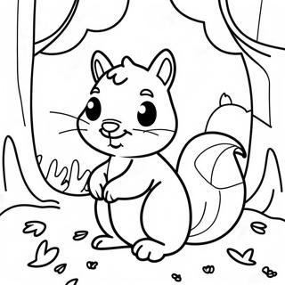 Kindergarten Fall Coloring Pages