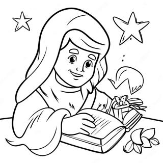 Christmas Bible Verse Coloring Pages