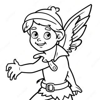 Peter Pan Coloring Page 4531-3790