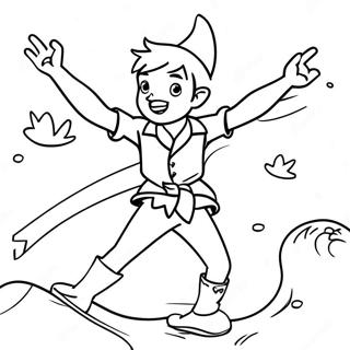 Peter Pan Coloring Page 4531-3792