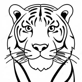 Majestic Tiger Coloring Page 45323-36335