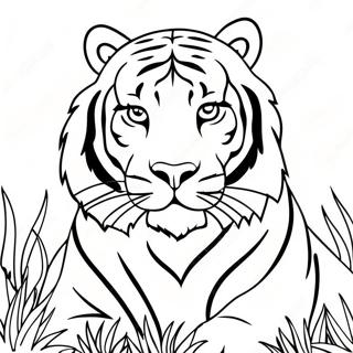 Majestic Tiger Coloring Page 45323-36336