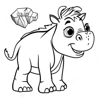 Ice Age Carl Coloring Page 45352-36356