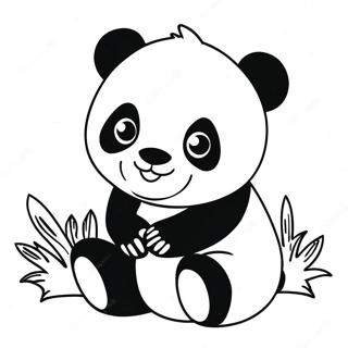 Baby Panda Coloring Page 45362-36365