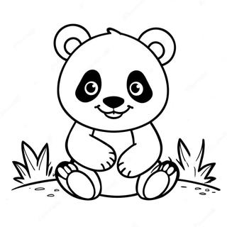 Baby Panda Coloring Page 45362-36366