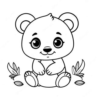 Baby Panda Coloring Page 45362-36367