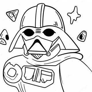 Star Wars Halloween Coloring Pages