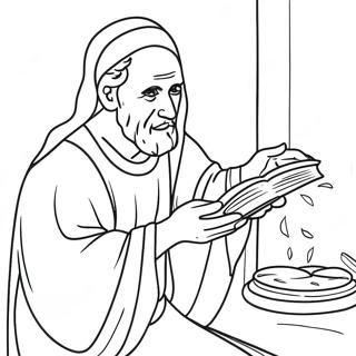 Parable Of The Talents Coloring Page 45382-36379