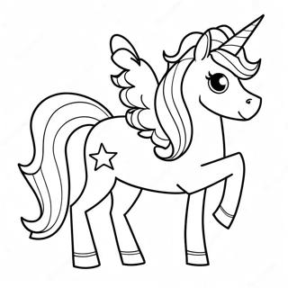 Unicorn My Little Pony Coloring Page 45402-36394