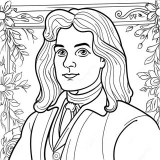 Isaac Newton Coloring Page 45422-36411