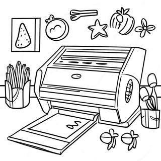 Cricut Coloring Page For Kids 45442-36427