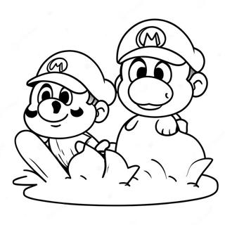 Mario Odyssey Coloring Pages