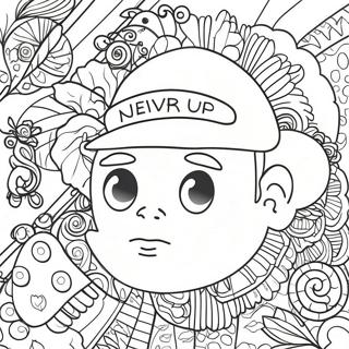 Never Give Up Coloring Pages