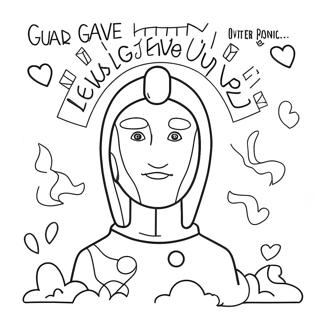 Inspirational Never Give Up Coloring Page 45533-36499