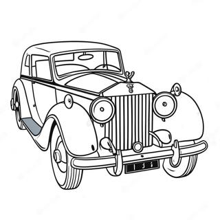 Rolls Royce Coloring Pages