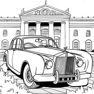 Rolls Royce Coloring Page 45552-36515