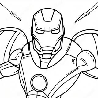 Iron Man Among Us Character Coloring Page 45582-36539