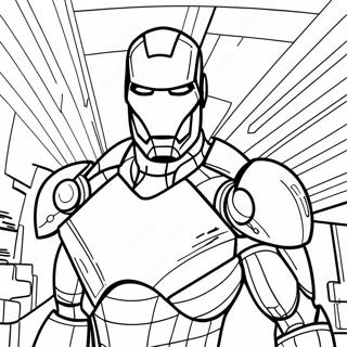 Iron Man Among Us Character Coloring Page 45582-36540