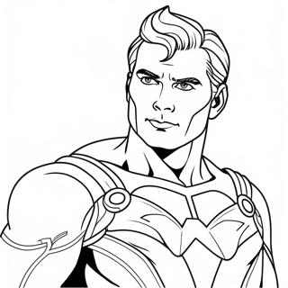 Homelander Coloring Pages