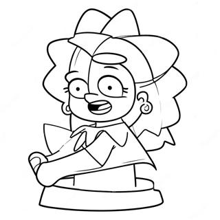 Maggie Simpson Coloring Pages