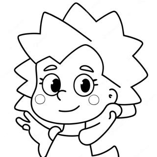 Maggie Simpson Coloring Page 45642-36587